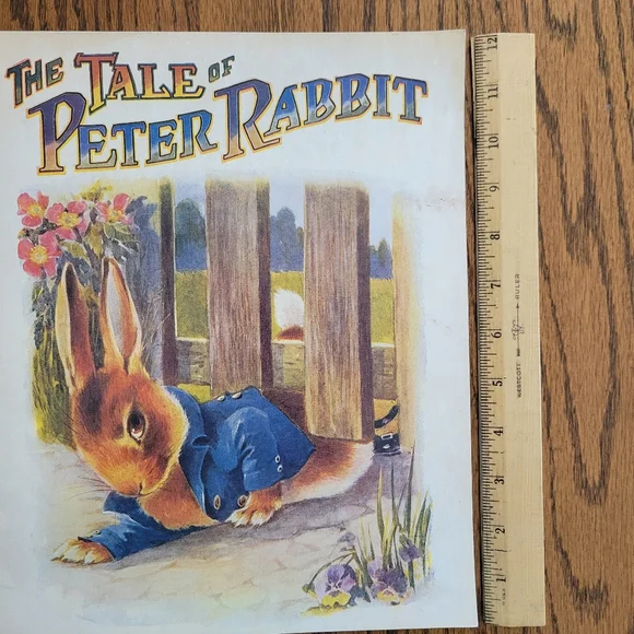 The Tale of Peter Rabbit Book ~ Reproduction of Vintage Book ~ Colorful & Cute! - Picture 12 of 16